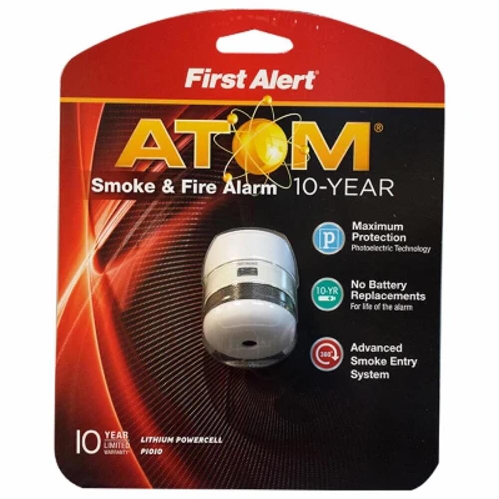 First Alert Atom 10 yr Fire & Smoke Alarm